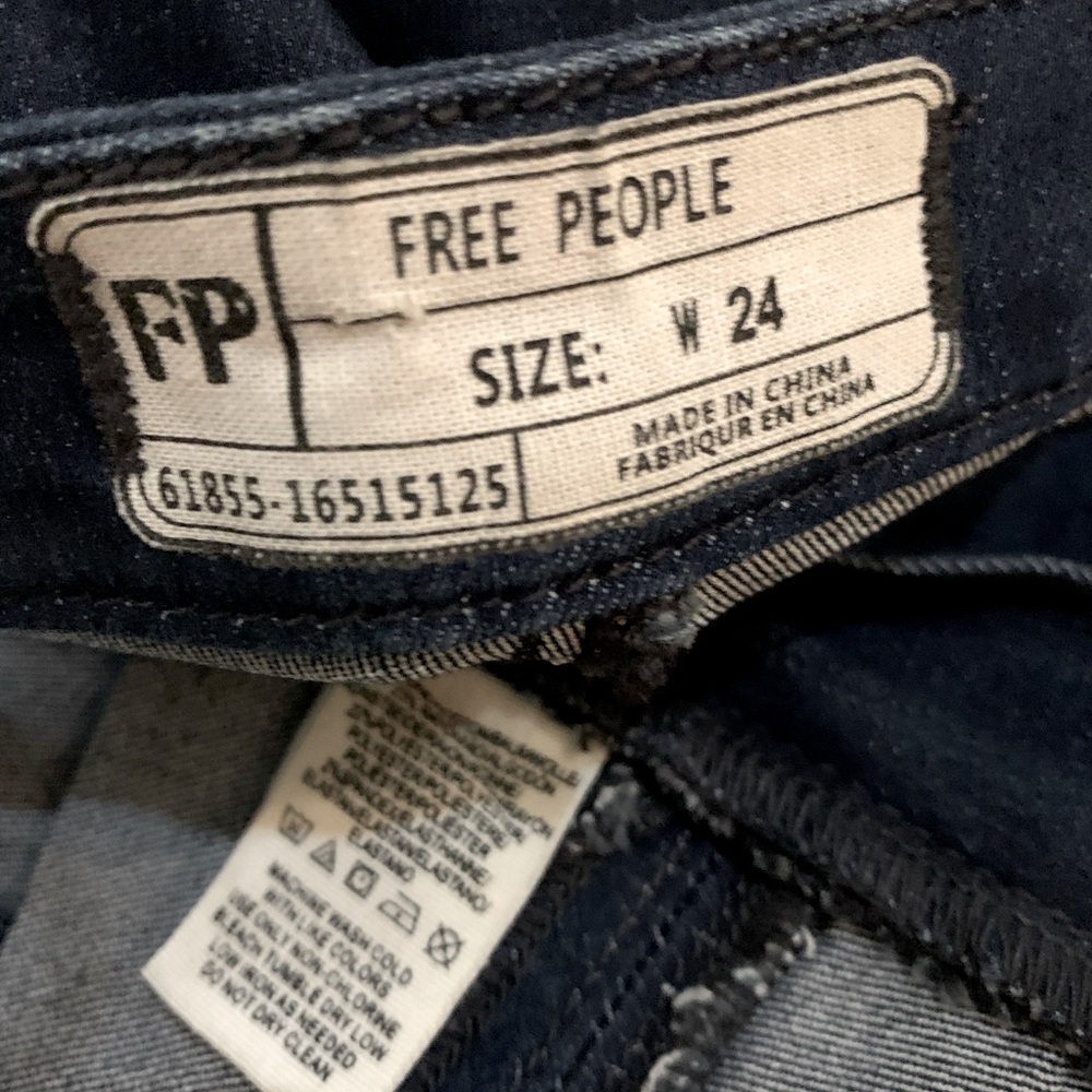 Free People jean shorts unique style